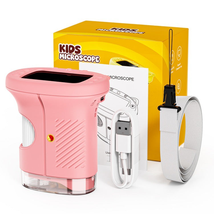 Handheld Digital Microscope with 2-Inch IPS Screen