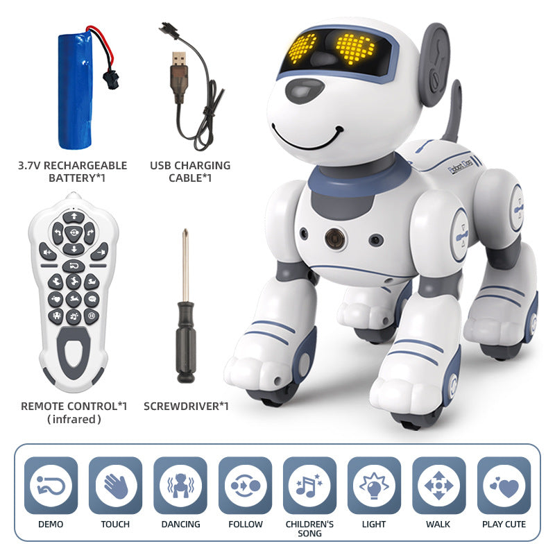 Interactive Robot Dog Toy for Kids Intelligent robot dog English language