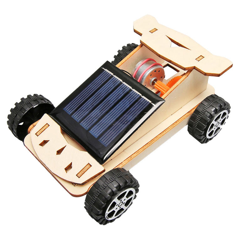 Solar-Powered DIY Science Car Building Kit
