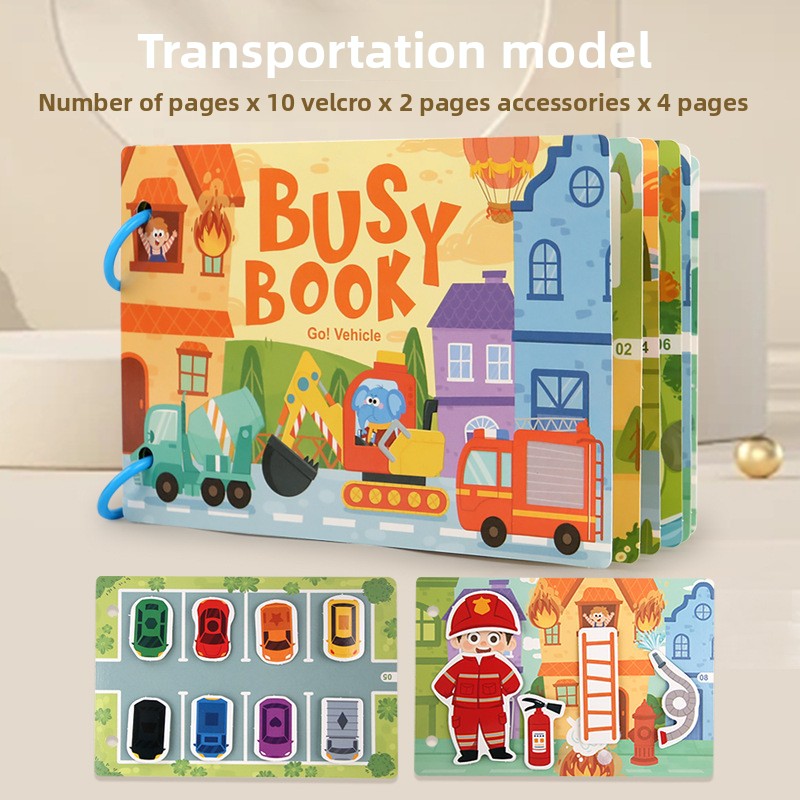 Childrens Quiet Sticker Activity Book