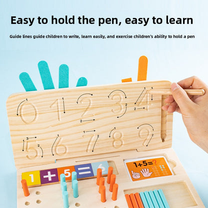 Montessori Finger Math Learning Toys for Kids