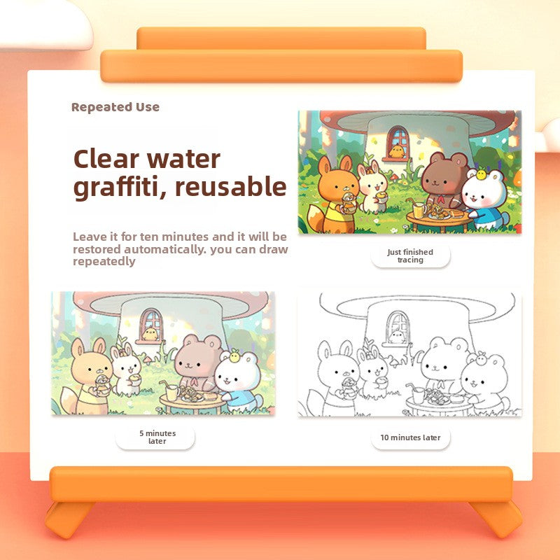 Reusable Water Drawing Book for Kids