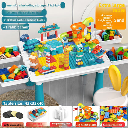 Large Building Block Table for Kids