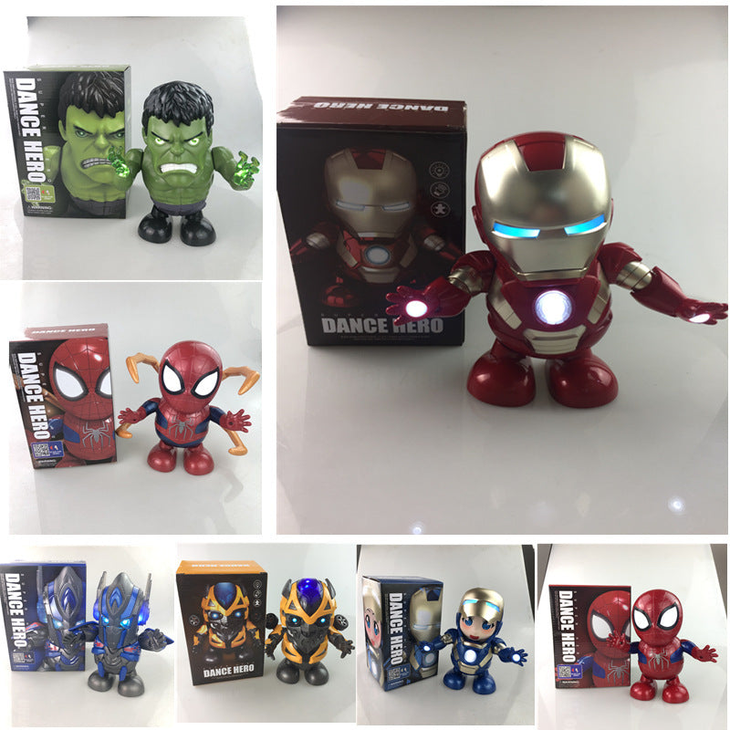 Electric Dancing Robot Toy with Music and Lights