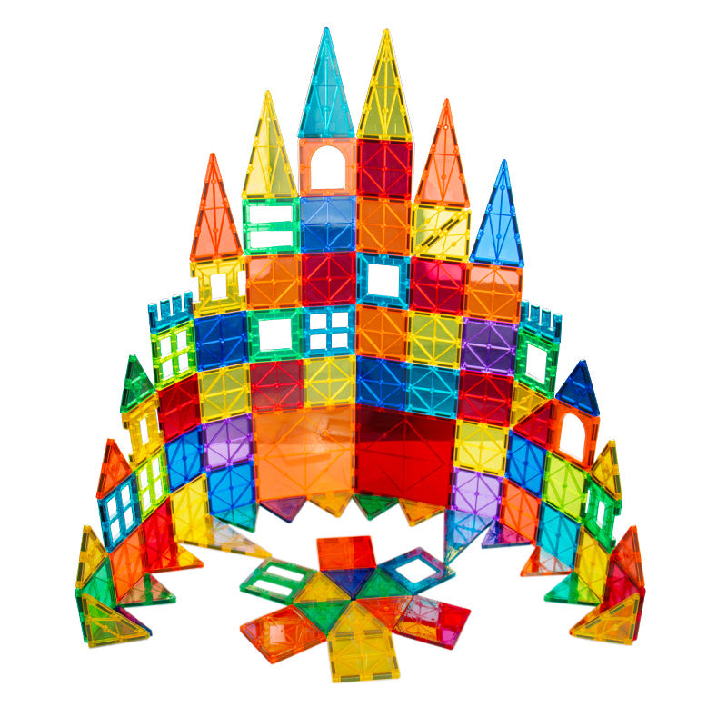 Magnetic Building Tiles Set