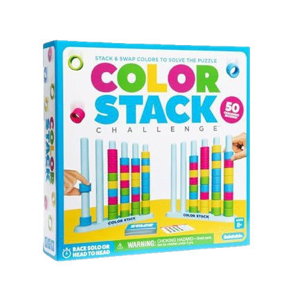 Color Stacking Challenge Game for Kids