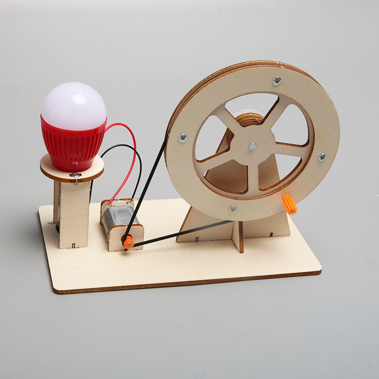 Hand Crank Generator Kit for Kids – DIY Electricity STEM Project