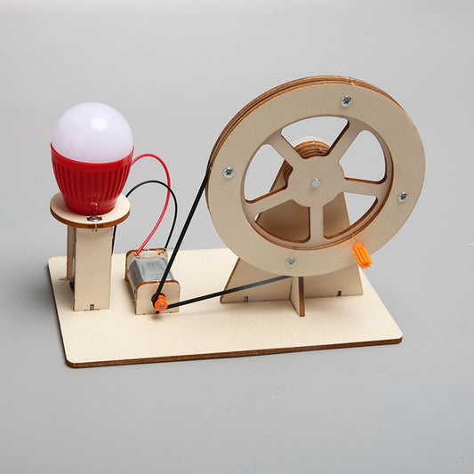 Hand Crank Generator Kit for Kids – DIY Electricity STEM Project