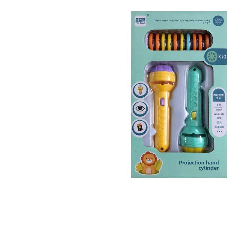 Projection Flashlight for Kids – Picture Card Options