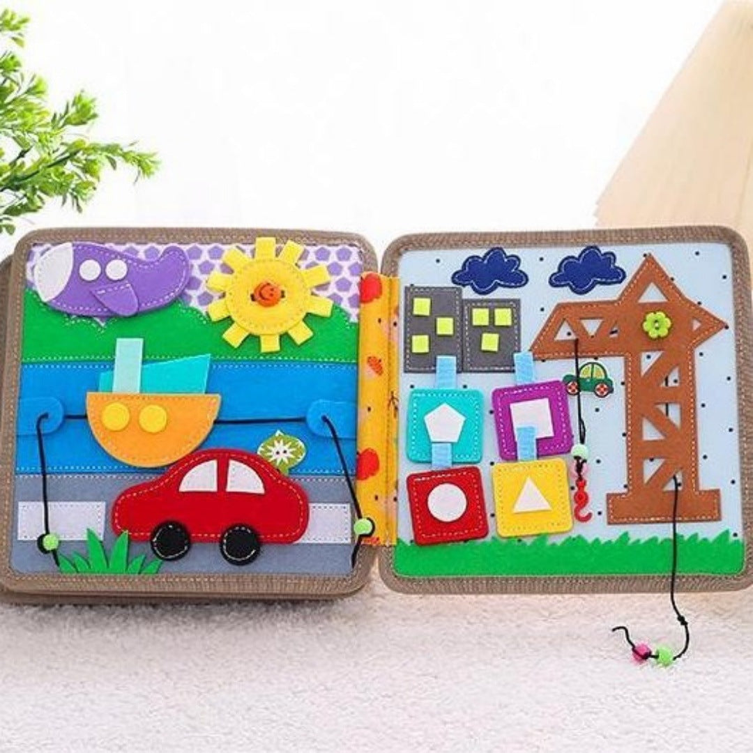 Felt Quiet Book for Toddlers