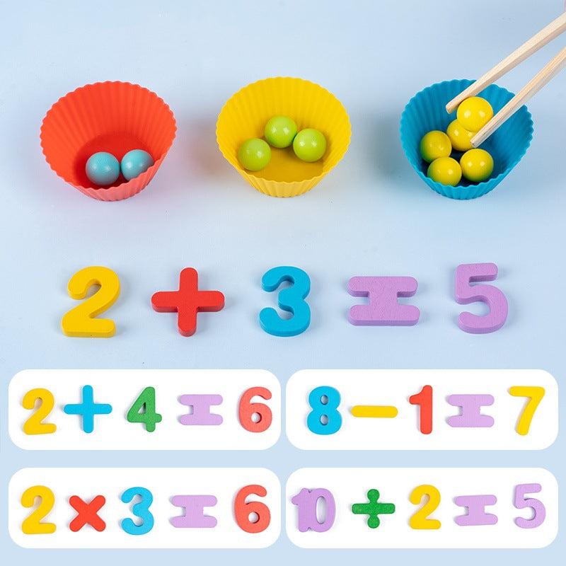 Montessori Math Puzzle for Kids