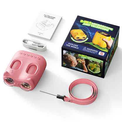 Kids Telescope Microscope Camera Toy