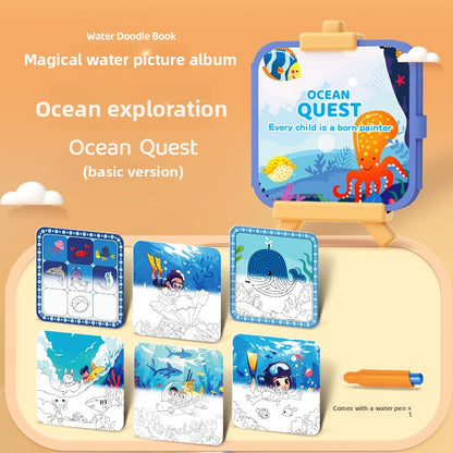 Reusable Water Drawing Book for Kids