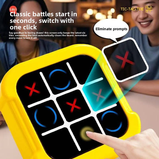 Electronic Tic-Tac-Toe Game Console for Kids