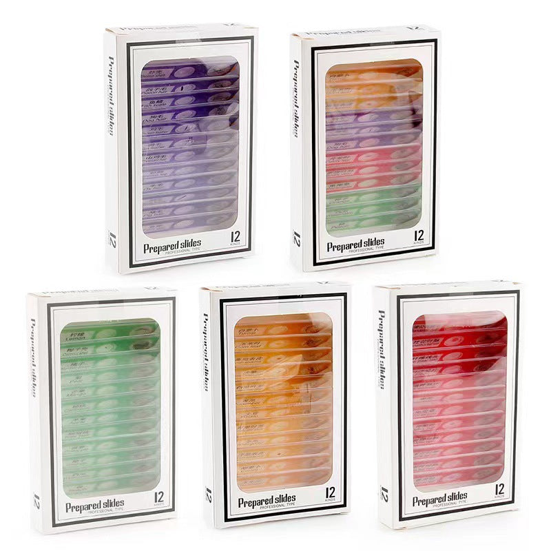 Educational Biological Microscope Toy Kit with Specimen Slices