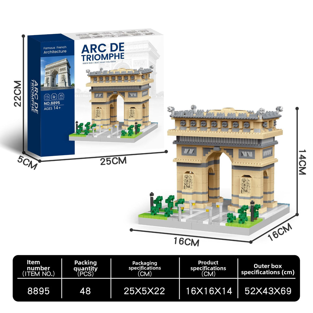 Micro Building Blocks Model Set
