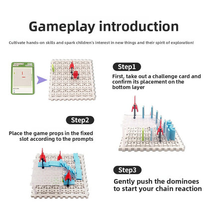 Domino Maze Game for Kids Logic Skills