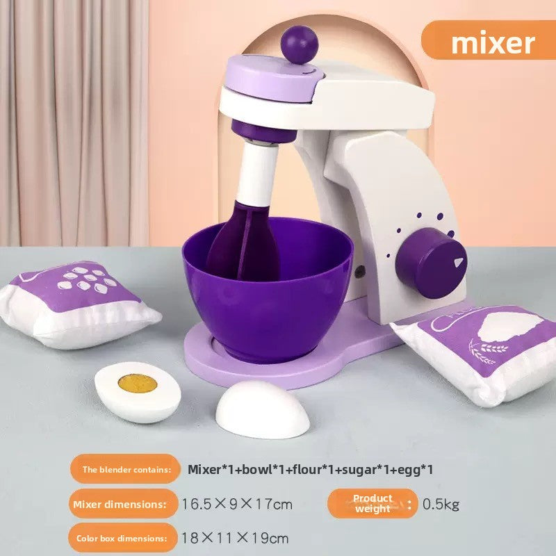 Wooden Pretend Kitchen Appliances – Blender & Juicer Options