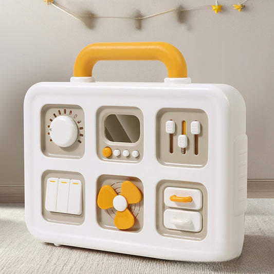 Educational Activity Cube for Toddlers Busy Board 469.6g