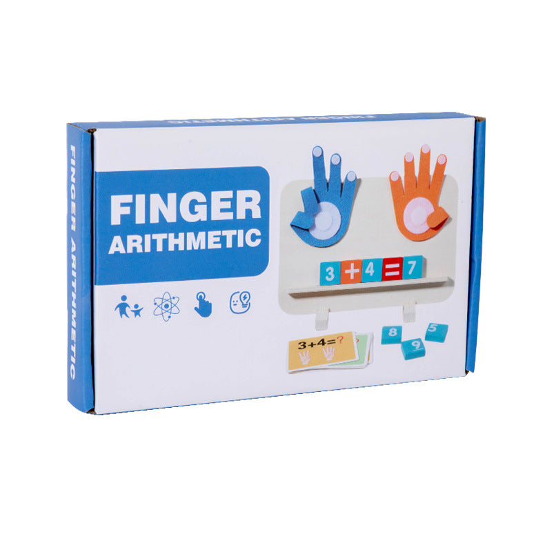 Wooden Finger Counting & Arithmetic Learning Board