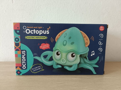 Rechargeable Electric Crab Toy with Music and Lights