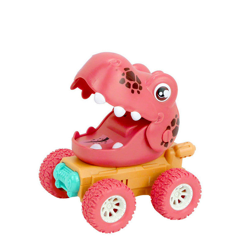Dinosaur Push-and-Go Sliding Car Toy C 1PCS