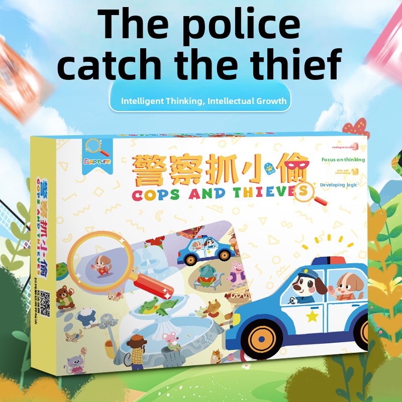 Children’s Story-Themed Puzzle Board Game