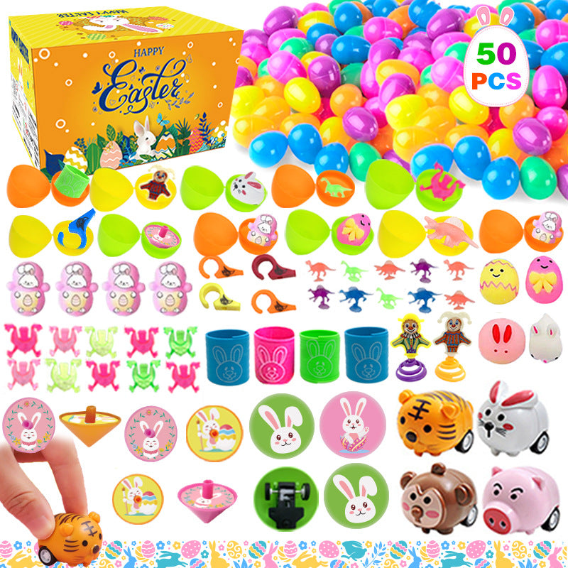 Easter Puzzle Egg Toy Set for Kids