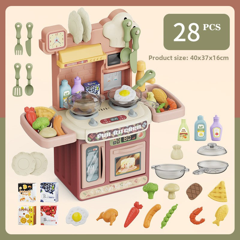 Kids Kitchen Cooking Play Set