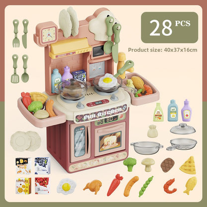 Kids Kitchen Cooking Play Set