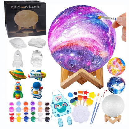 DIY Moon Lamp Painting Kit for Kids