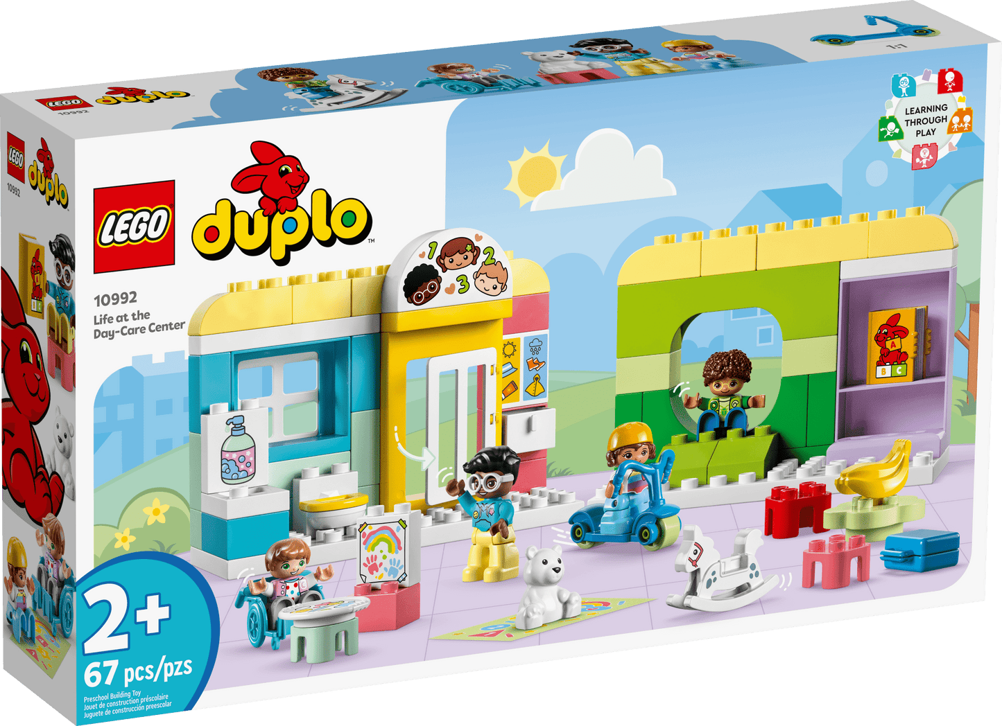 DUPLO Town Life at the Day-Care Center 10992, Early Childhood STEM Building Toy Set for Toddlers, Boys and Girls That Stimulates Creativity and Hands-On Learning