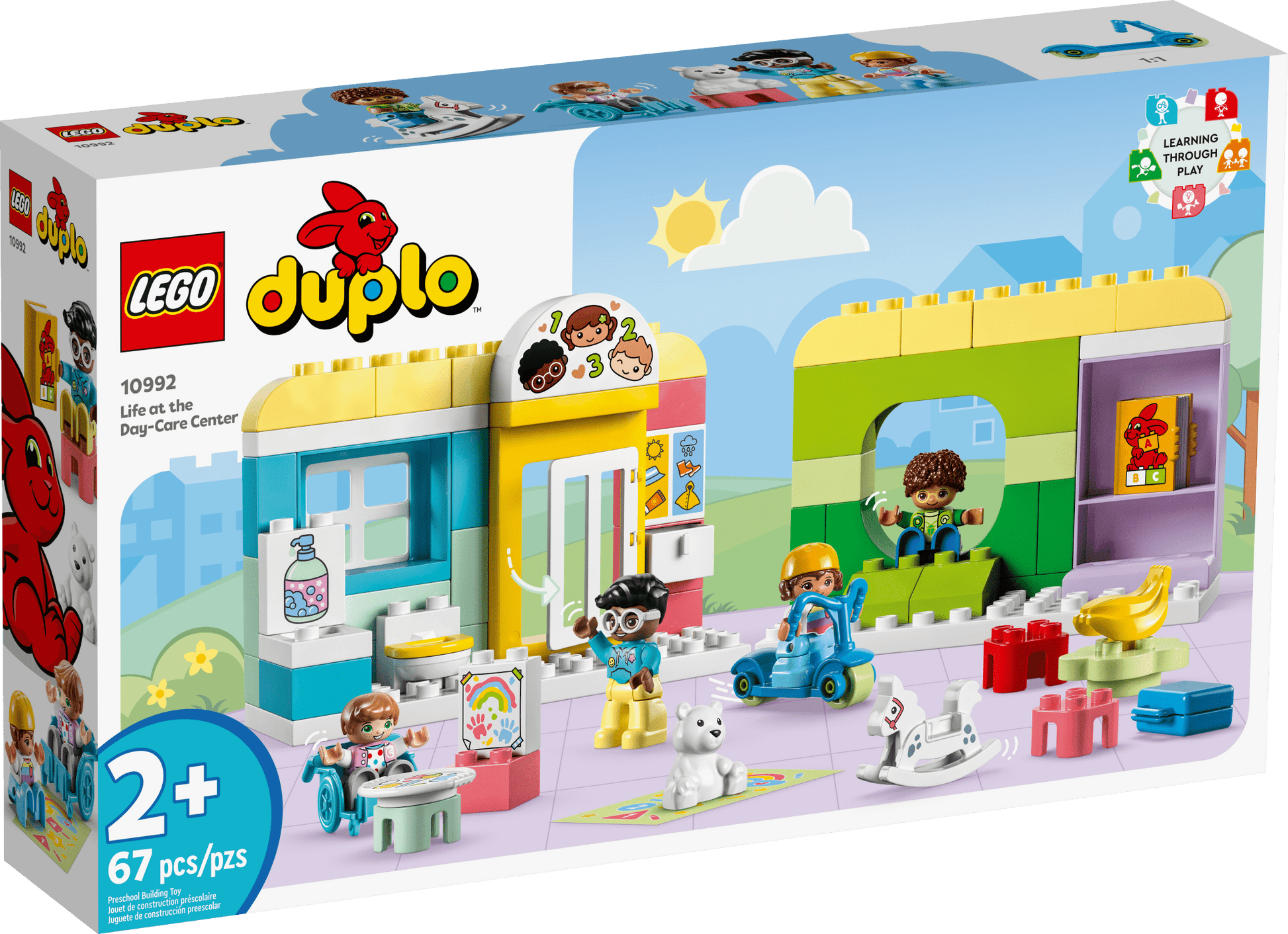 DUPLO Town Life at the Day-Care Center 10992, Early Childhood STEM Building Toy Set for Toddlers, Boys and Girls That Stimulates Creativity and Hands-On Learning