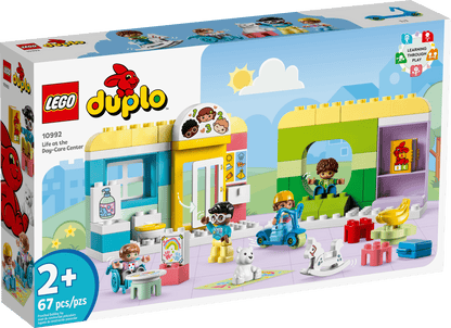 DUPLO Town Life at the Day-Care Center 10992, Early Childhood STEM Building Toy Set for Toddlers, Boys and Girls That Stimulates Creativity and Hands-On Learning