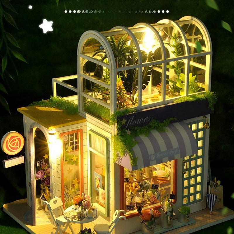 DIY Miniature House Kit for Kids