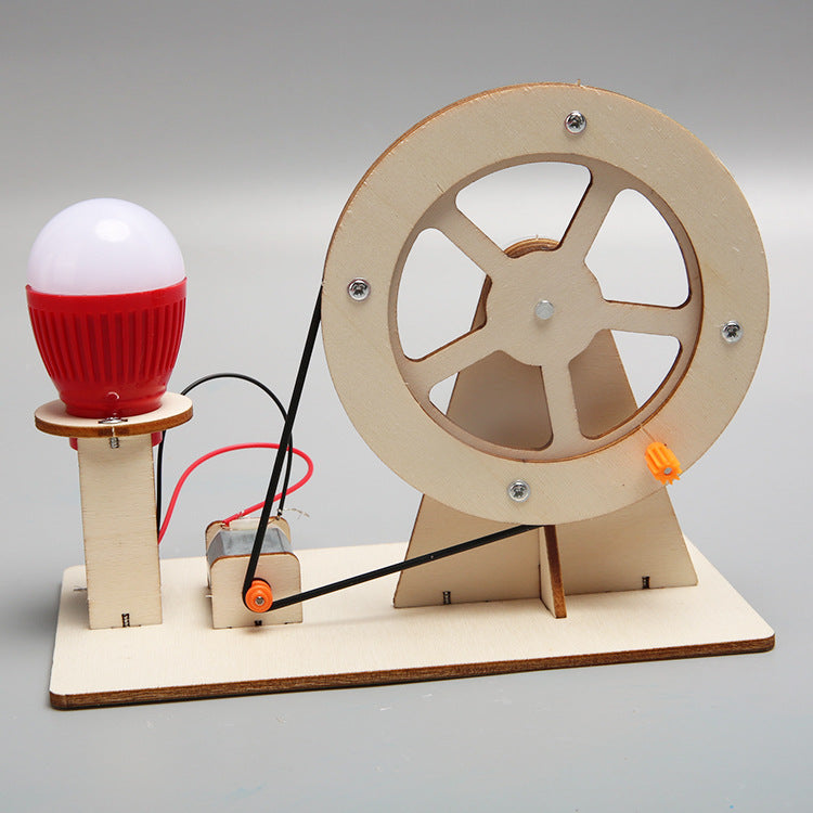 Hand Crank Generator Kit for Kids – DIY Electricity STEM Project