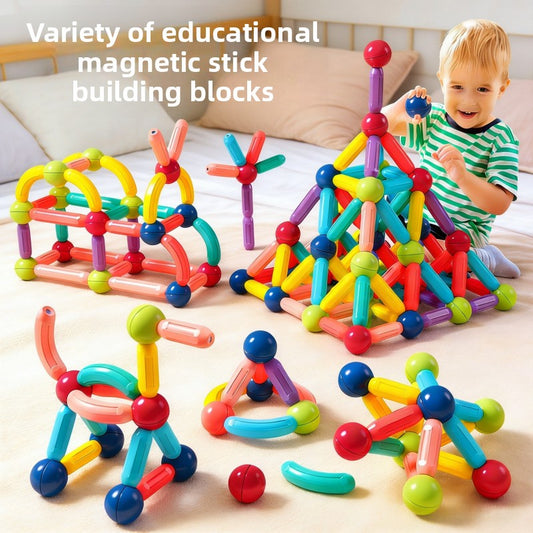 Magnetic Rod Building Toy for Kids