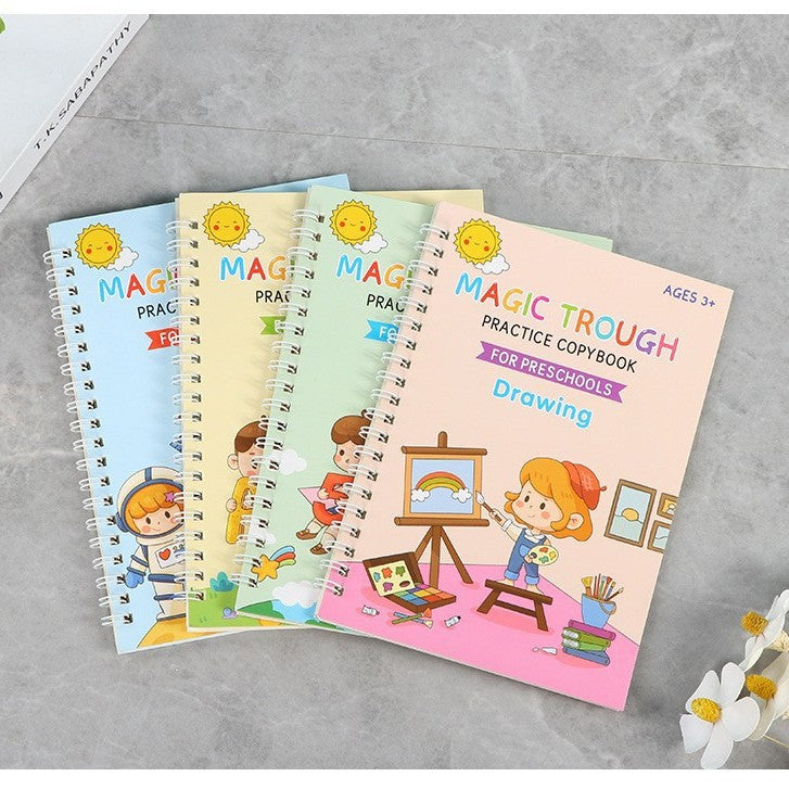 Reusable Groove Handwriting Practice Book