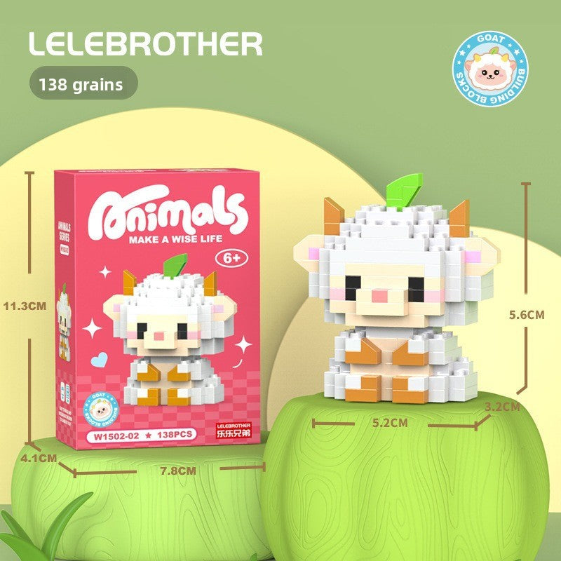 Animal Building Blocks for Creative STEM Play