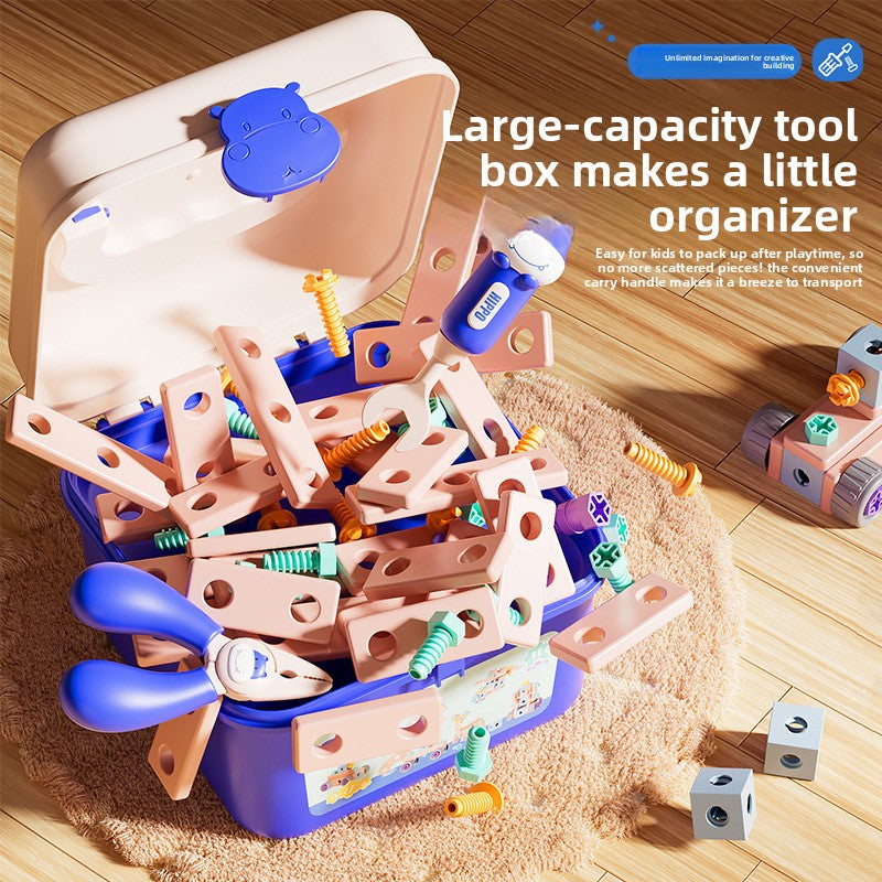 Pretend Tool Box Building Toy Set