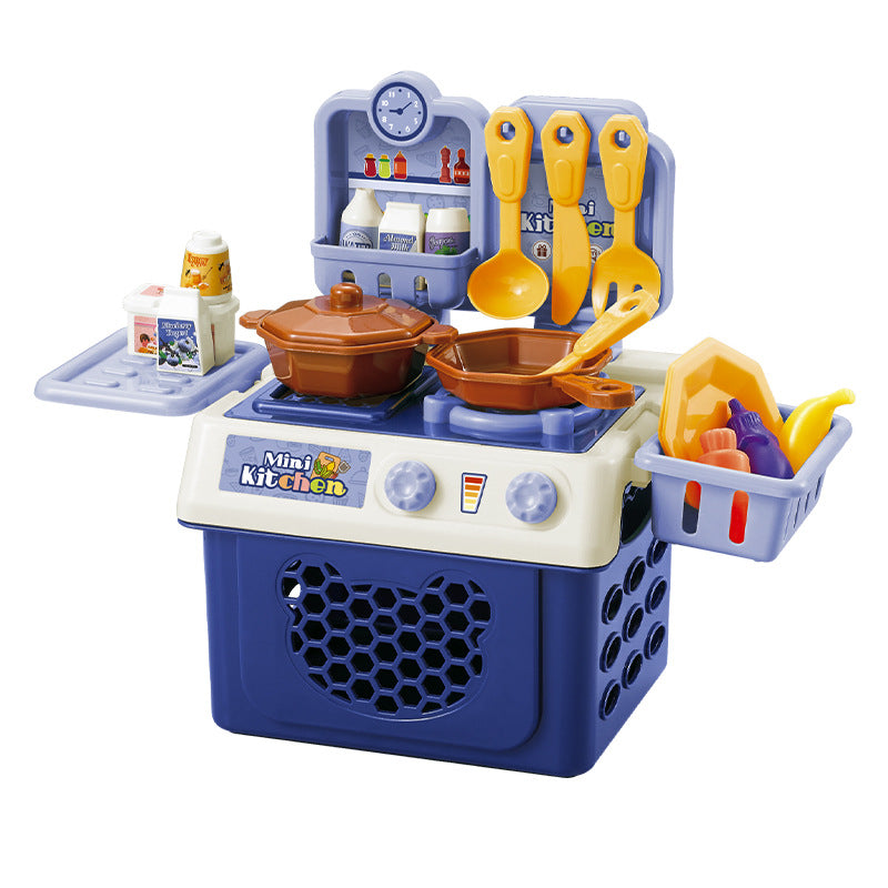 Kids Pretend Play Kitchen Set