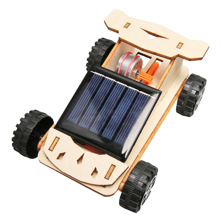 Solar-Powered DIY Science Car Building Kit
