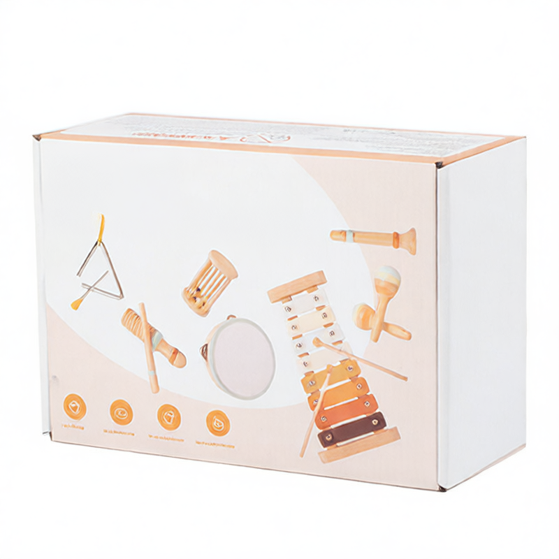 Wooden Orff Music Set for Kids