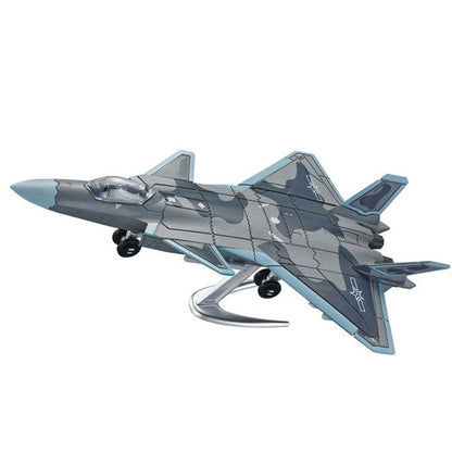 Aircraft & Tank Model Building Blocks Set