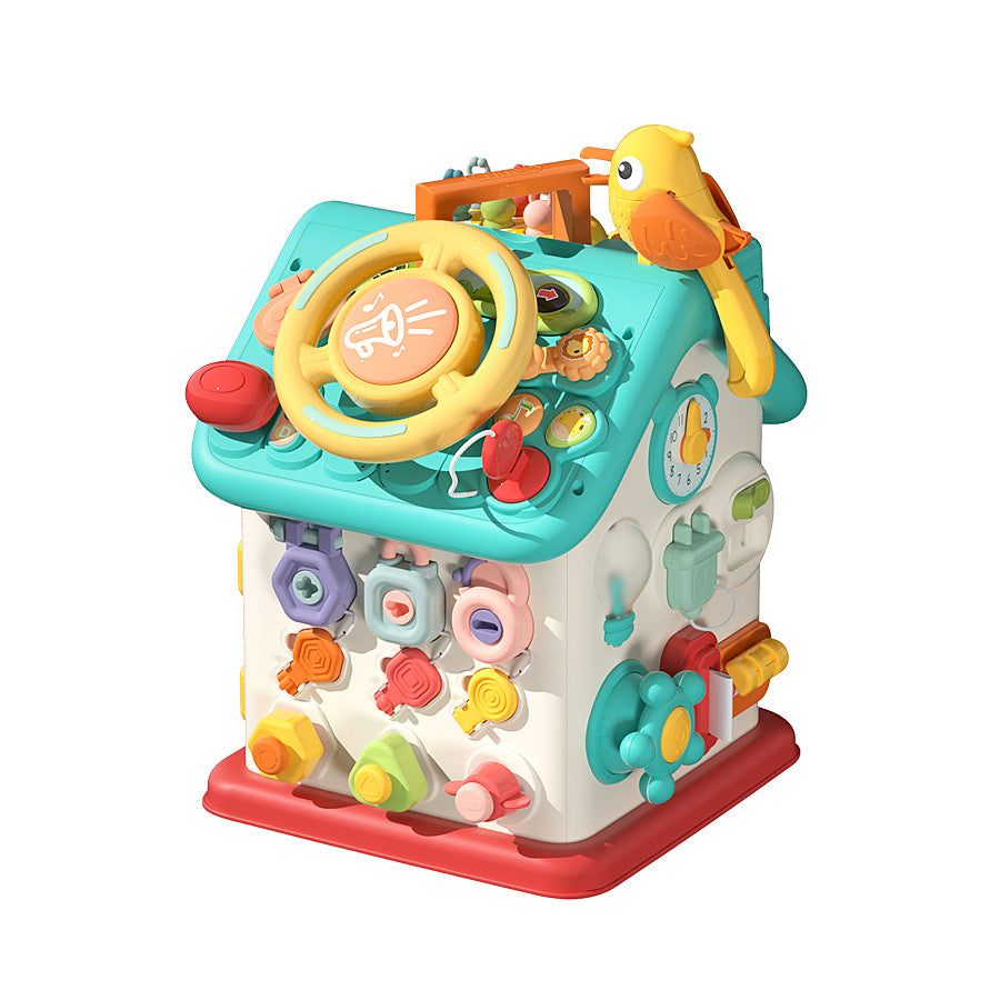 Six-Sided Busy House Activity Toy – 3 Power Packages