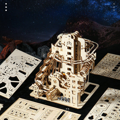 3D Wooden Building Project Kit