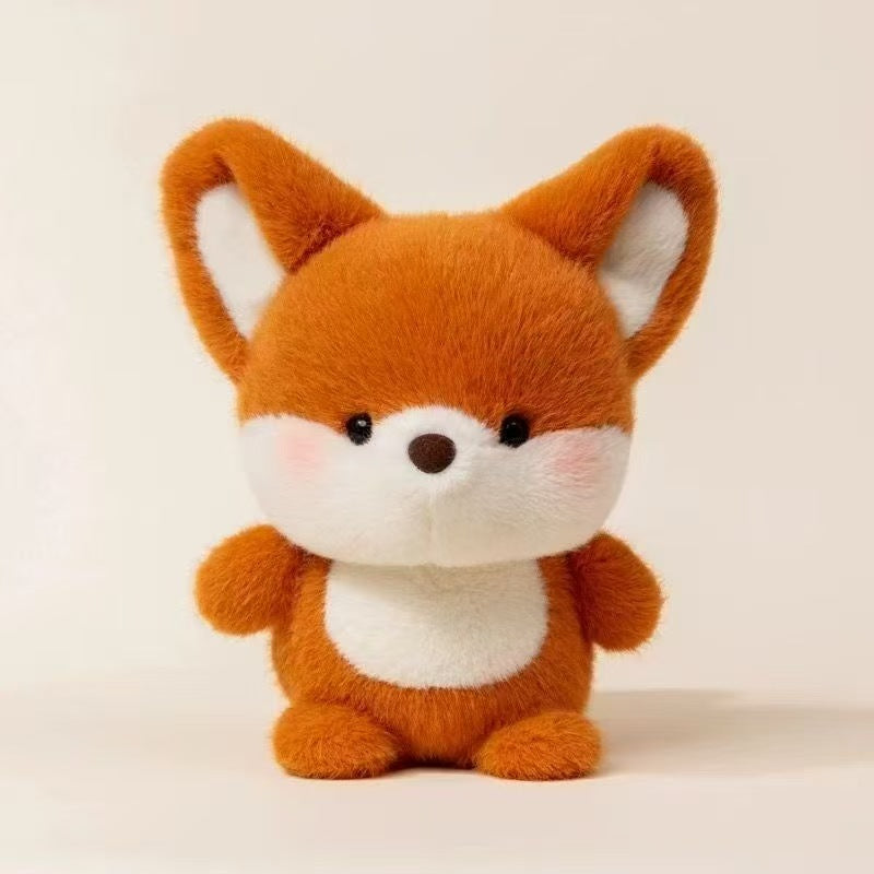 Cute Animal Plush Desk Companion Doll