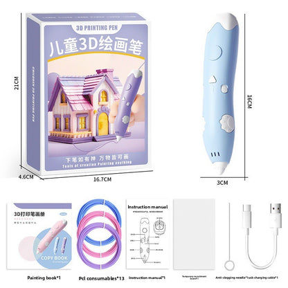 3D Printing Pen for Kids Creative Drawing