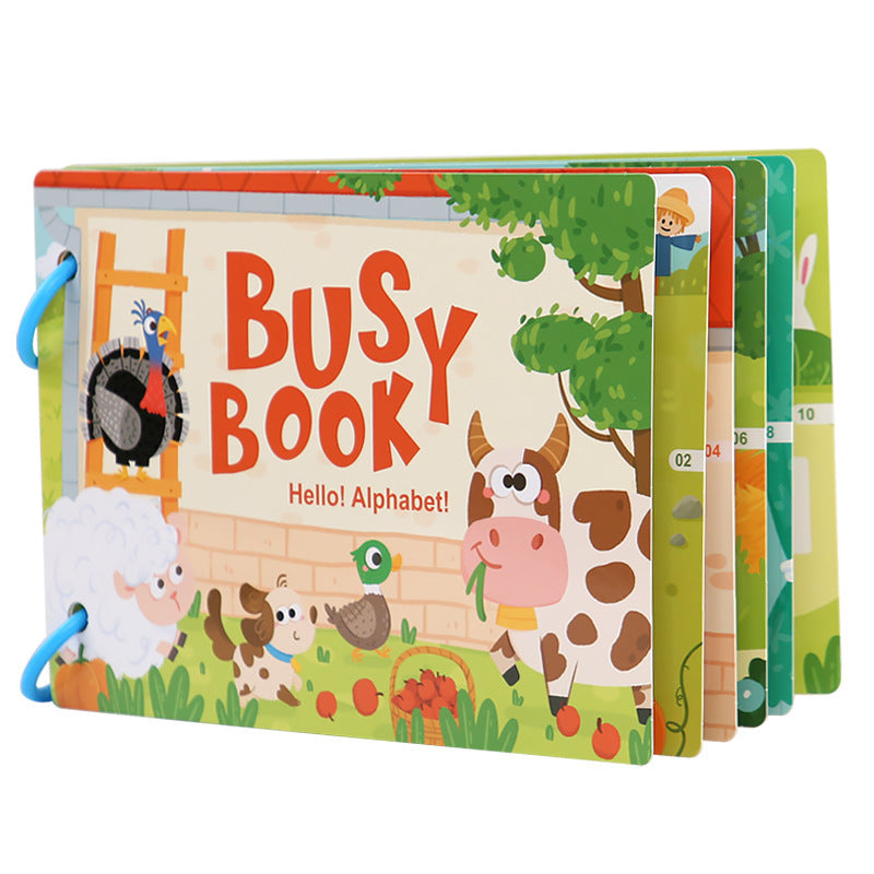 Quiet Sticker Activity Book for Kids