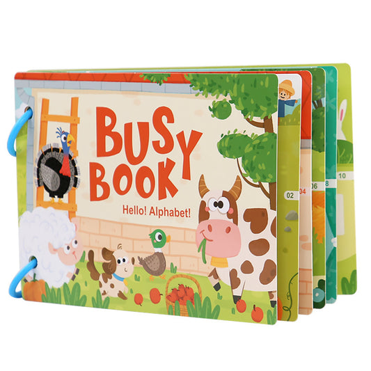 Quiet Sticker Activity Book for Kids